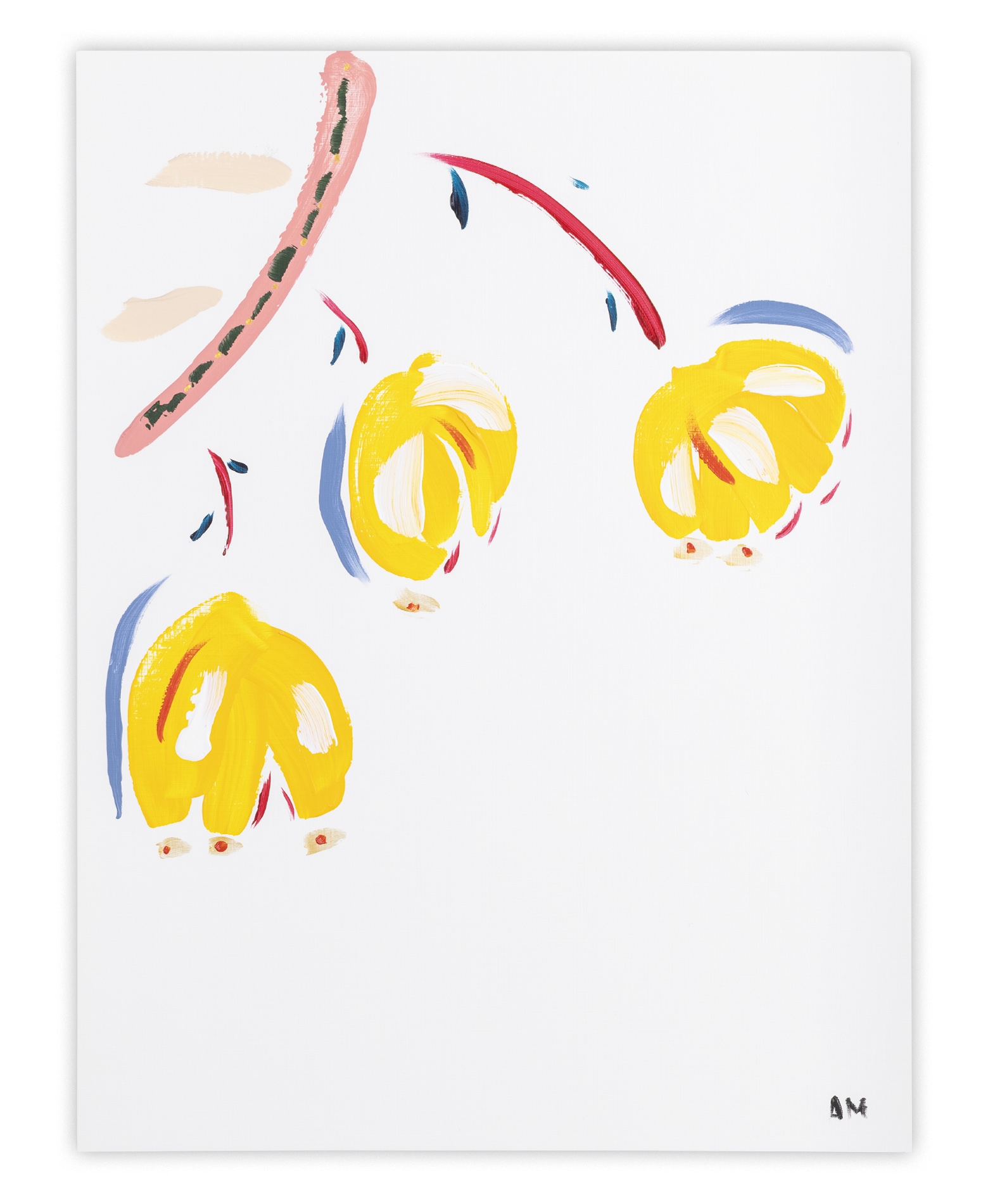 Study 3: Hanging Yellow Petals